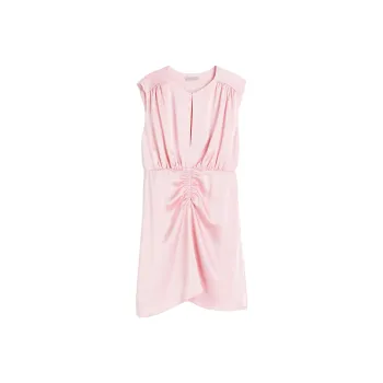 H&M Sleeveless Dress Women's Light Pink