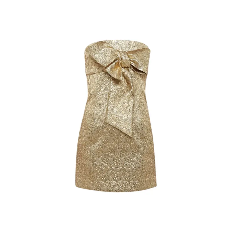 DSQUARED 2 Sleeveless Dress Women's Gold-0