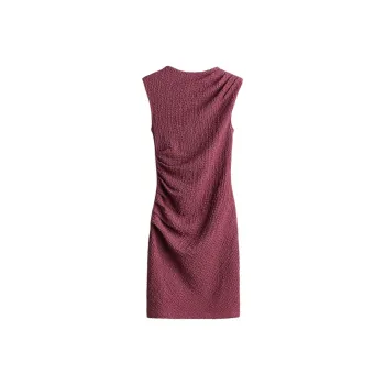 H&M Sleeveless Dress Women's Dark Pink