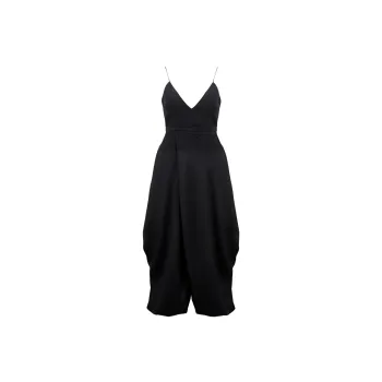 Stella McCartney Plunge-Neck Draped Dress