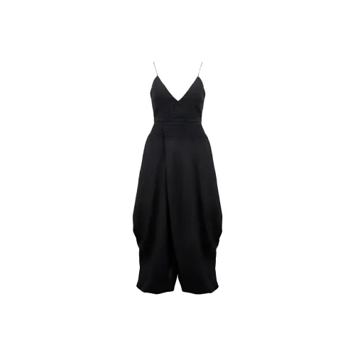Stella McCartney Plunge-Neck Draped Dress