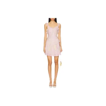 LOVESHACKFANCY Slip Dress Women's Pink