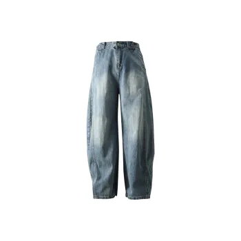 HKRXEC Jeans Men Blue