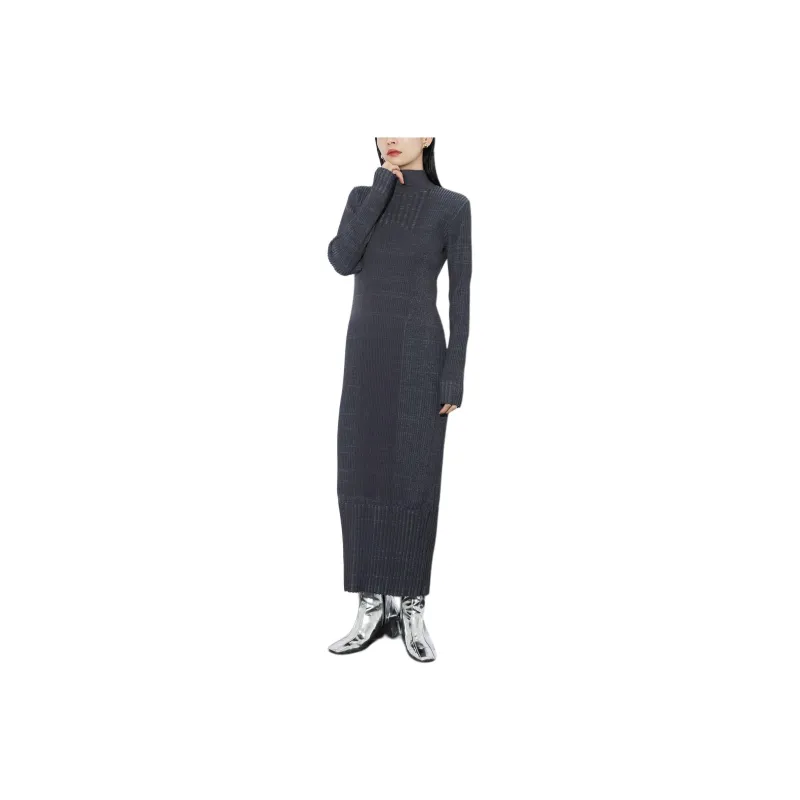 UNITED TOKYO Long Sleeved Dresses Women's Gray-0