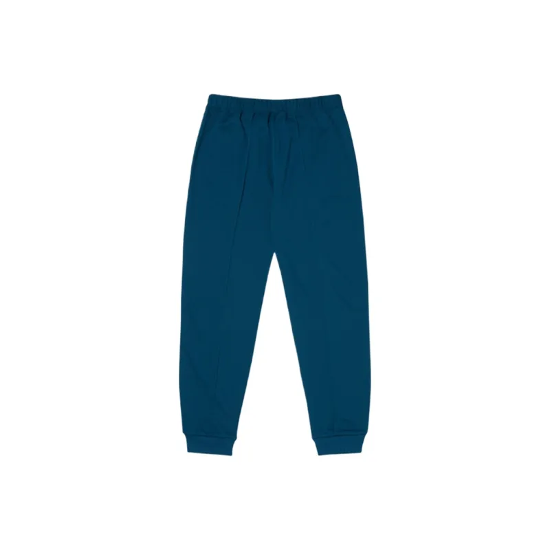 Asics Uni Knitted Sweatpants Men's Gray Blue-1
