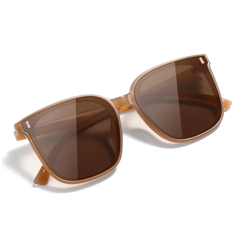 LASHION TR/Memory Plastic Square Sunglasses Unisex-20