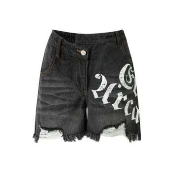 EverArcana Denim Shorts Women's Black