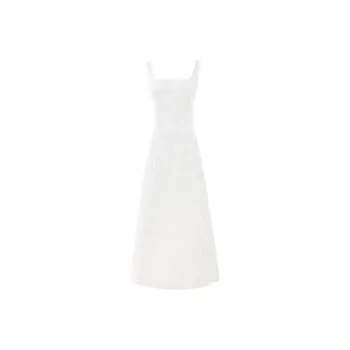 PAZZO Slip Dress Women's White Gold Apricot