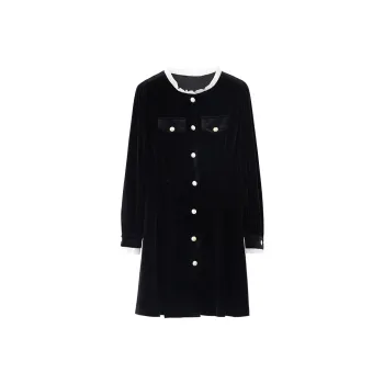 LSVE Long Sleeved Dresses Women's Black