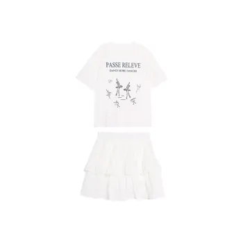 WOWI Two Piece Skirt Sets Women's