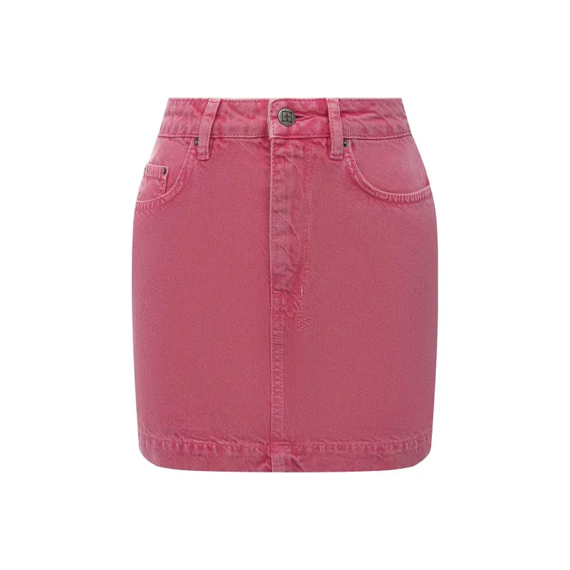 Ksubi Denim Short Skirts Women's Pink-0