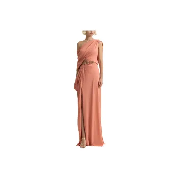 Gemy Maalouf Sleeveless Dress Women's Coral