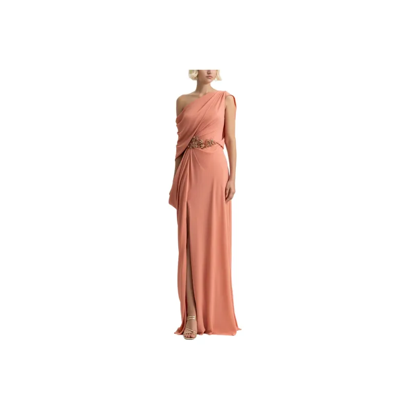 Gemy Maalouf Sleeveless Dress Women's Coral-0