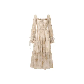 CPAURA Long-Sleeved Dresses Women's Multicolor