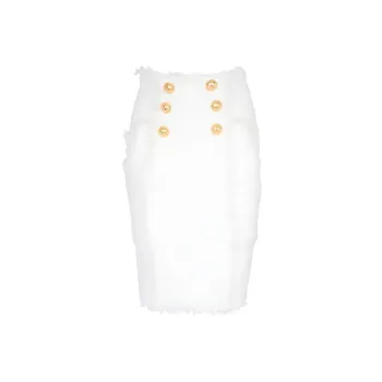BALMAIN Tweed Pencil Skirt