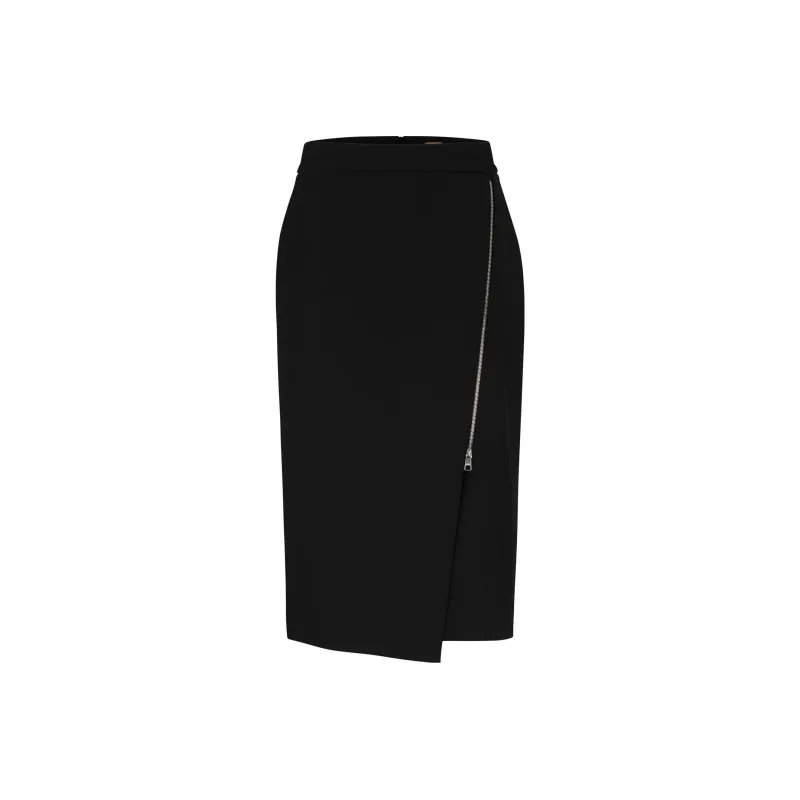 HUGO BOSS Casual Long Skirts Women's Black-0