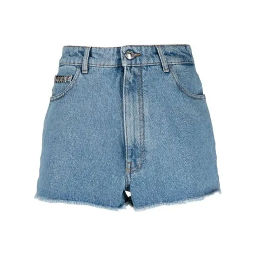 GCDS High-waisted Denim Shorts