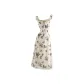 Square Collar Long Skirt