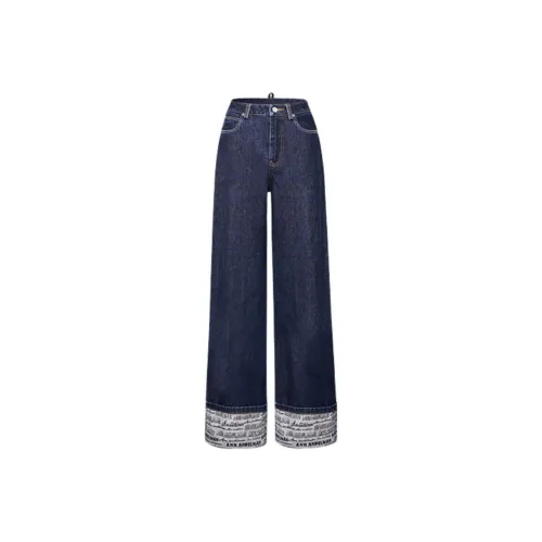 ANN ANDELMAN Jeans Women's Blue
