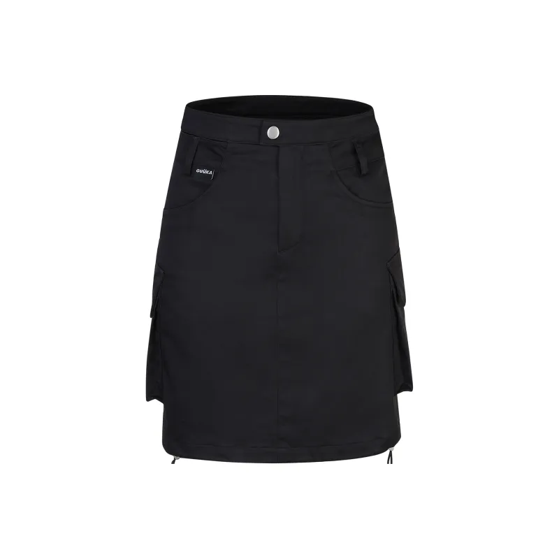 Guuka Hero Casual Short Skirts Women's Black-0