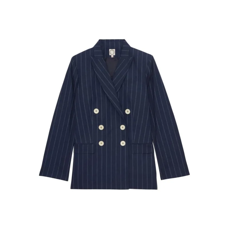 INES DE LA FRESSANGE Business Suit Women's Marine Blue-0