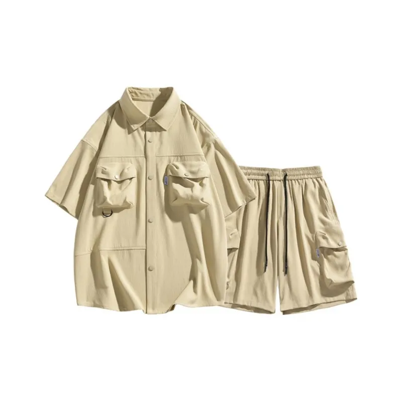 Anyveiw Shirt Matching Set Unisex-14