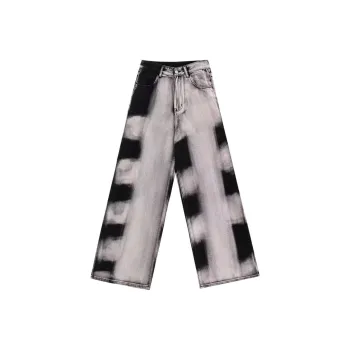 DanerWang Jeans Women's Black Gray