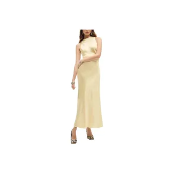 REFORMATION Sleeveless Dress Women's Blonde
