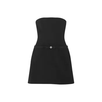 VERSACE Strapless Mini Dress