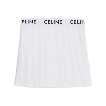CELINE Casual Short Skirts Women's White