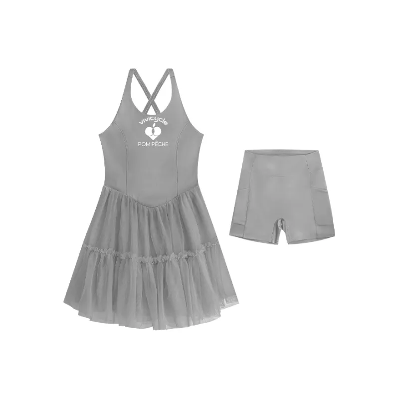 Pom Peche X VIVI CYCLE Slip Dresses Women's-6