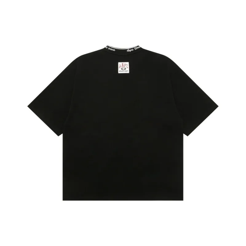 Aape Logo embroidered T shirt-3