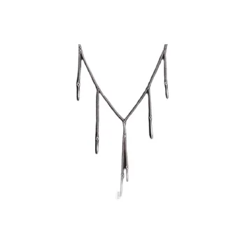 OLIO E ACETO 925 Sterling Silver Necklaces Unisex Silver