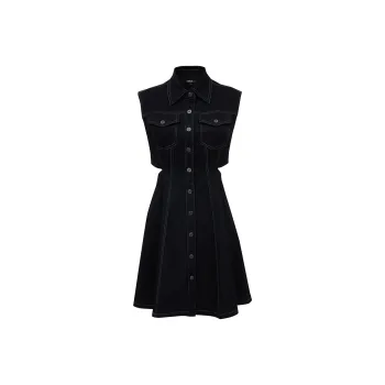 ONLY Sleeveless Dress Women's J19 Black Denim