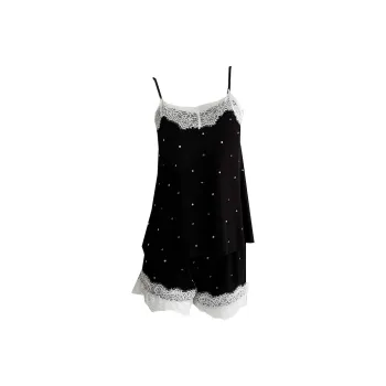 YUZHAOLIN Pajama Set Women's Black
