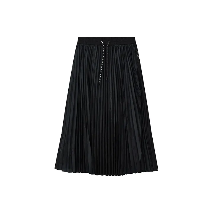 Mihara Yasuhiro X FILA Casual Long Skirts Women's Jet Black-0