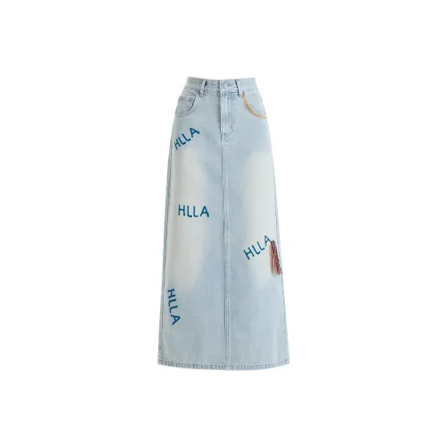 ST&SAT Denim Long Skirt Women's