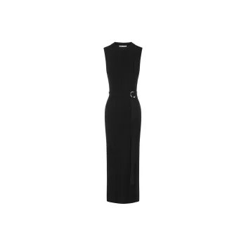 ANNA QUAN FW24 Sleeveless Dress Women's Black