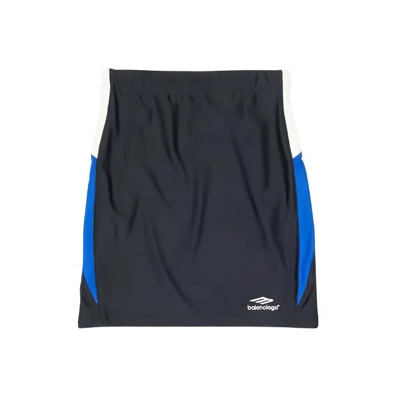 Balenciaga Tracksuit Stretch Skirt 'Black'-0