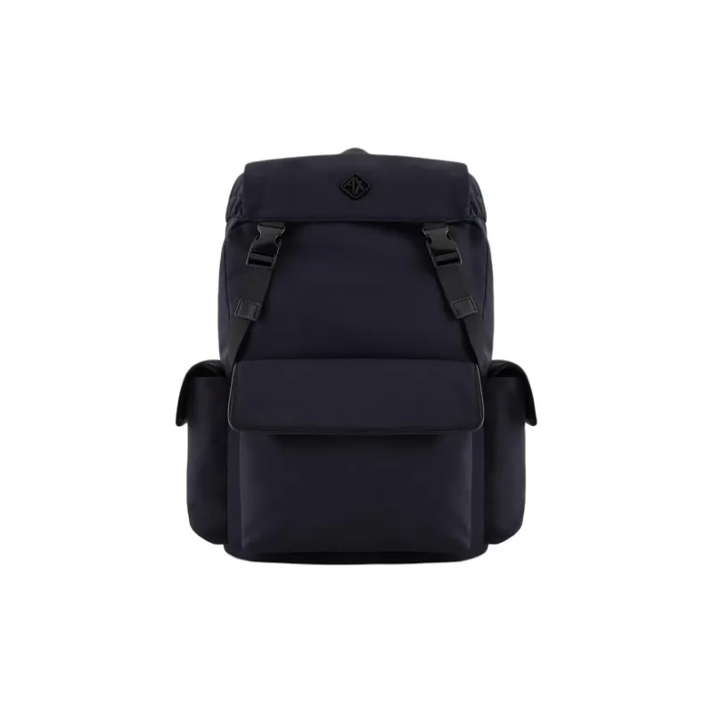 ARMANI EXCHANGEAE Polyester Carry Backpack Men's Marine Blue-0