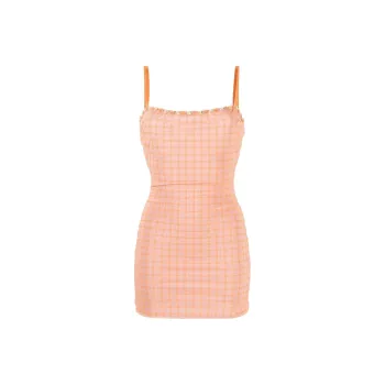 Danielle Guizio Slip Dress Women's Orange