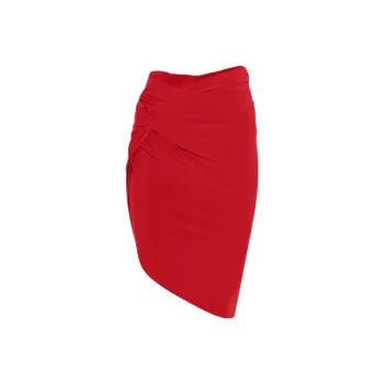 Jacquemus Draped Mini Skirt