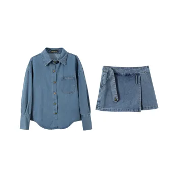 MRR&CO. Casual Suit Women's Blue