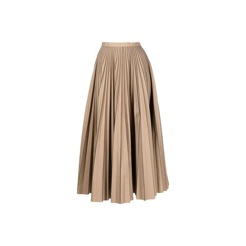 Erdem Casual Long Skirts Women's Khaki-0