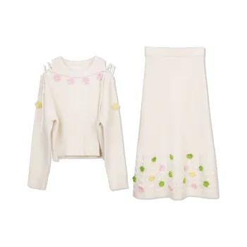 NancyCavally Two Piece Skirt Sets Women's