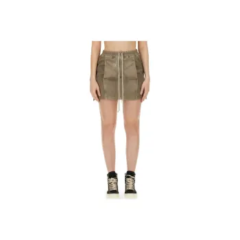 Rick Owens DRKSHDW Lido Drawstring Mini Skirt