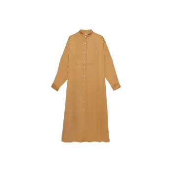 INES DE LA FRESSANGE Long Sleeved Dress Women's Camel