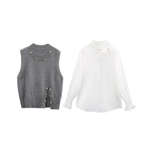 A Paradise For Awakening Casual Suit Women's Gray