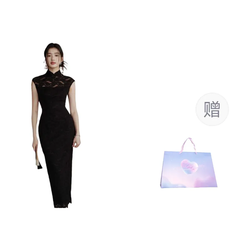 Aghr Sleeveless Dress Women's Black-6