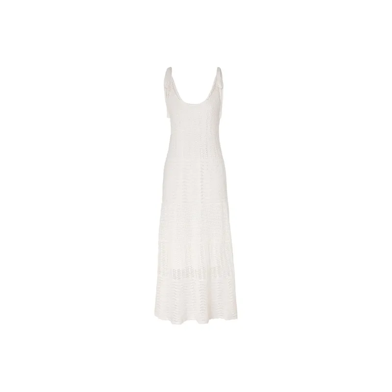 Zimmermann SS24 Sleeveless Dress Women's White-0